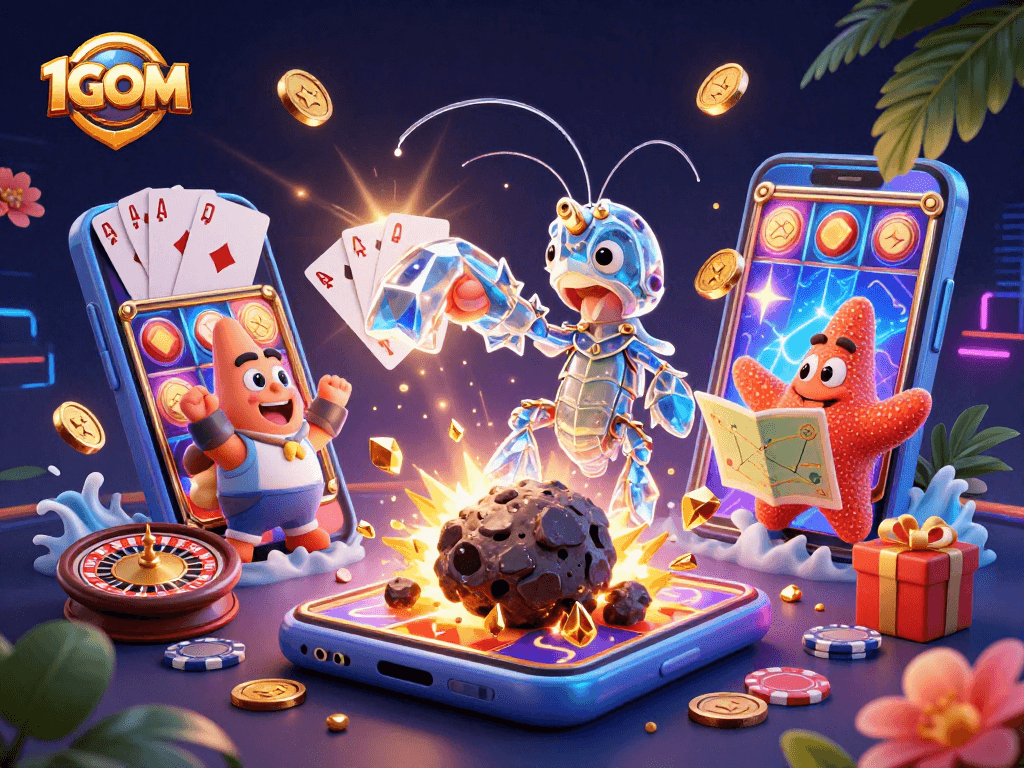 Experience the excitement of 1GOM with thrilling games and golden coin rewards.