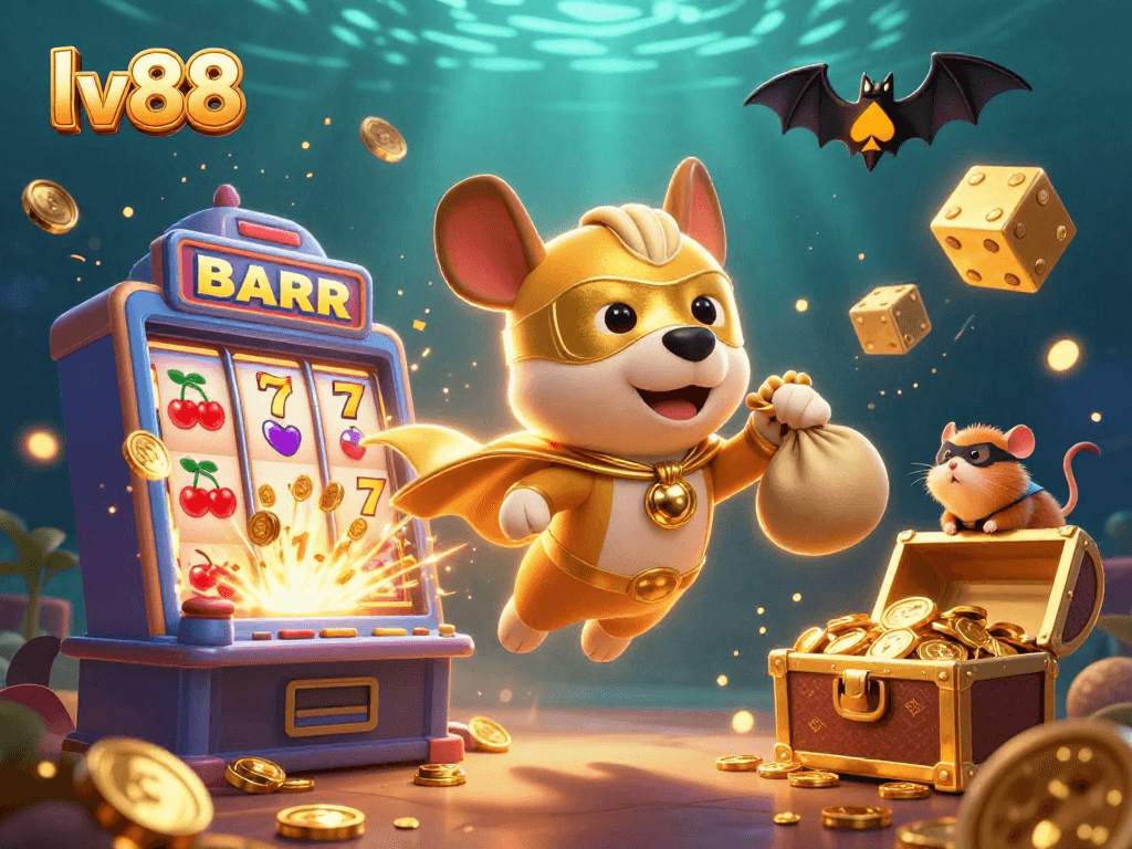 Experience thrilling slots and jackpots with lv88's action-packed gaming scene full of excitement.