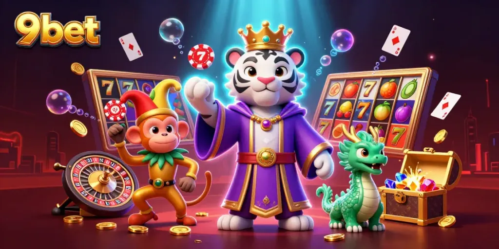 Experience thrilling gaming adventures with 9bet featuring vibrant casino elements