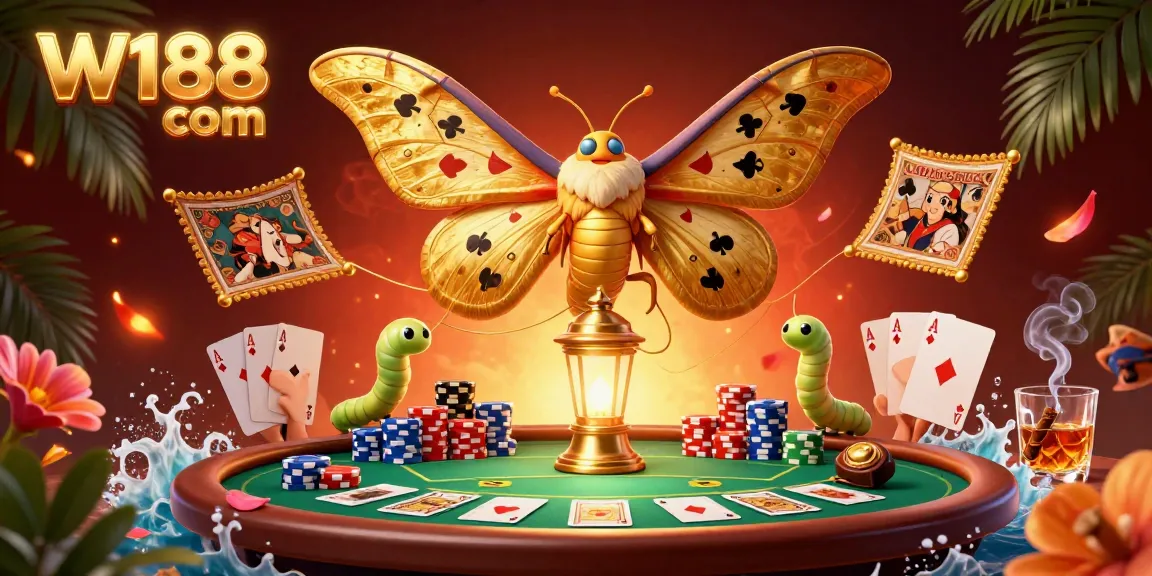 Experience thrilling gameplay at W188 com with vibrant casino elements and 3D characters.