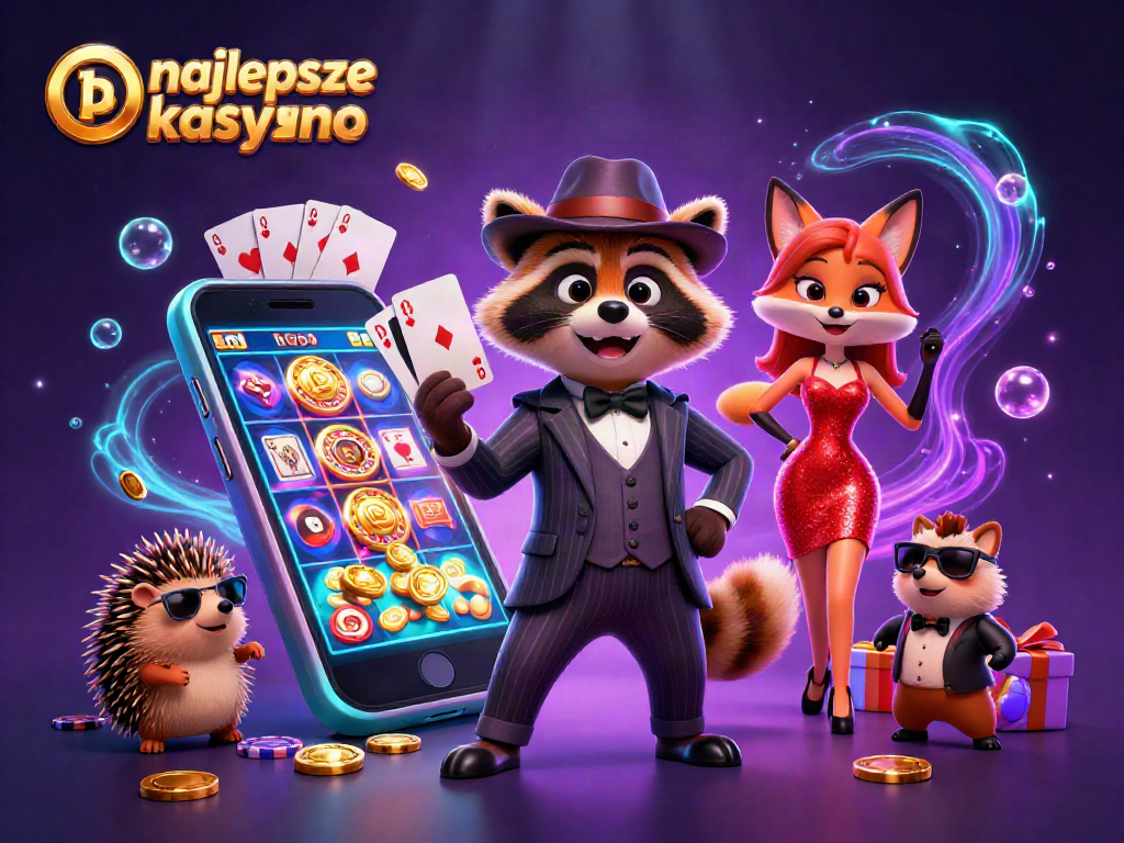 Experience the excitement of najlepsze kasyno bitcoin with our vibrant 3D casino characters.