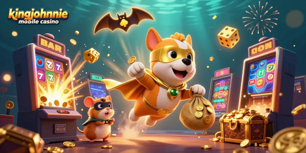 Experience excitement and fun at kingjohnnie mobile casino with fun games, colorful graphics and rich rewards.
