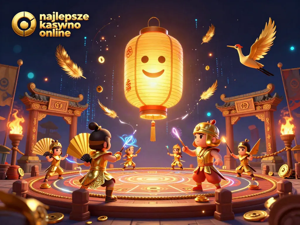 Experience the excitement of najlepsze kasyno online with dynamic characters and vibrant casino elements.