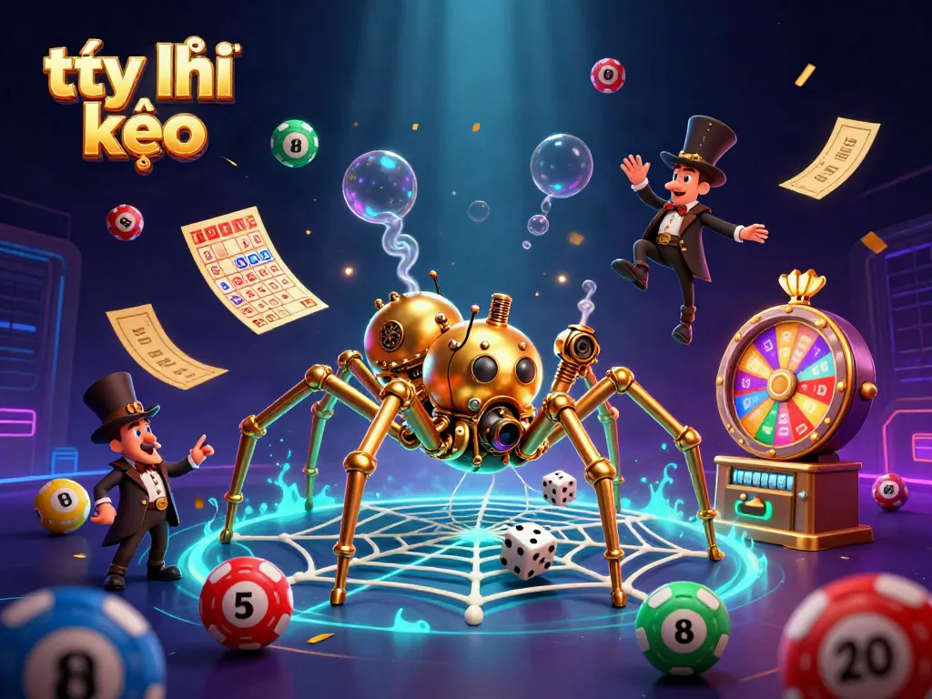 Catch vibrant action and results with tỷ lệ kèo in this immersive casino-inspired scene.