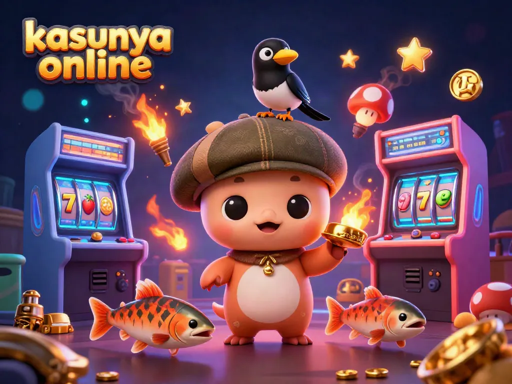 Engage with kasyna online as Nessie and friends explore vibrant casino elements in 3D.