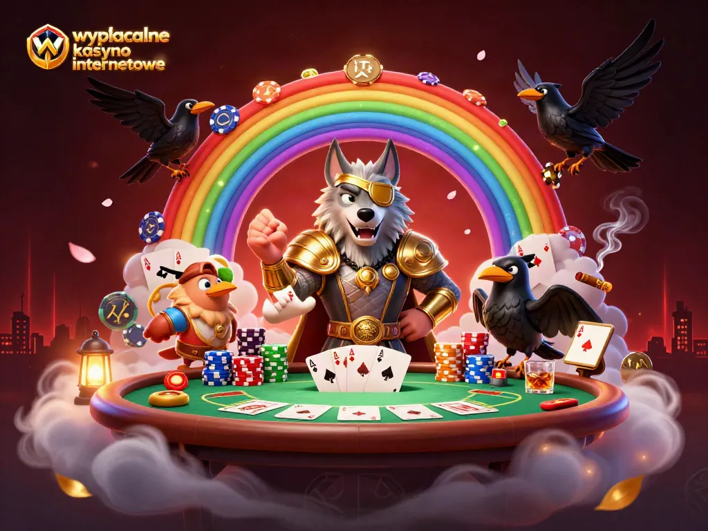 Experience epic gaming with wypłacalne kasyno internetowe illustrated through Norse mythology in a vibrant casino setting.