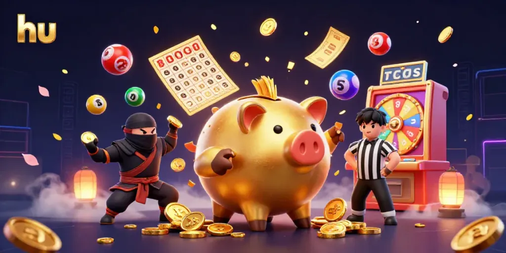 Engage in the thrilling hu casino experience with vibrant characters and dynamic elements.