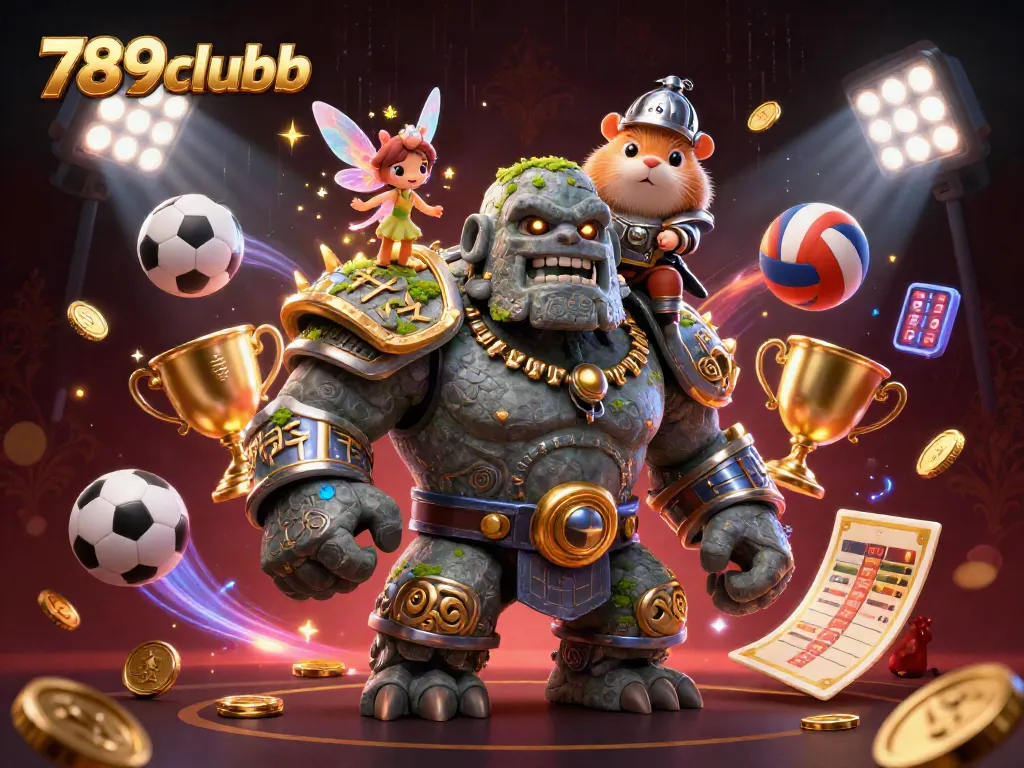 Experience thrilling gameplay at 789clubb with magical characters and sports elements in a dynamic casino atmosphere.